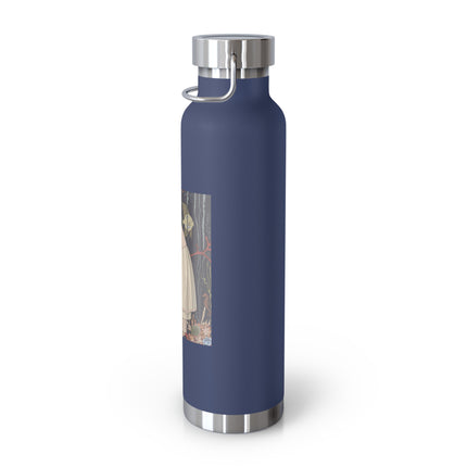 L'Etourdissant Petit Poisson (The Dazzling Little Fish) by George Barbier Copper Vacuum Insulated Bottle, 22oz
