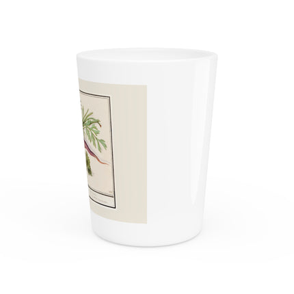 Carrot, Daucus carota and red currant, Ribes rubrum by Anselmus Boëtius de Boodt Ceramic Shot Glass