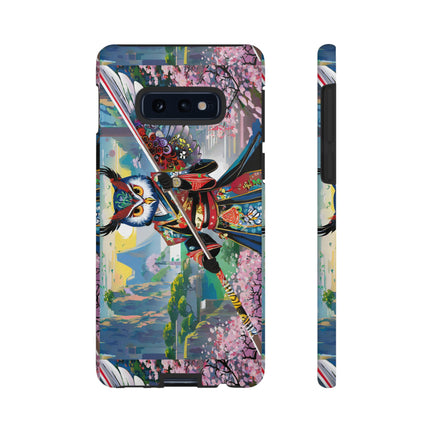 Cyberpunk Samurai Owl Phone Cases
