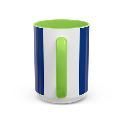 Valkyrie Descending Through Storm Colorful Mugs (11oz, 15oz)