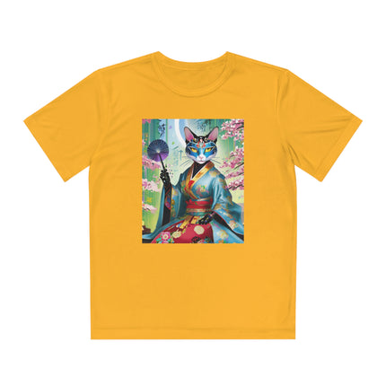 Cyberpunk Geisha Youth Competitor Tee