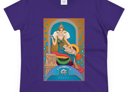 April & Diamond (from the Gem Series) by Sofia Chiostri Women's Midweight Cotton Tee