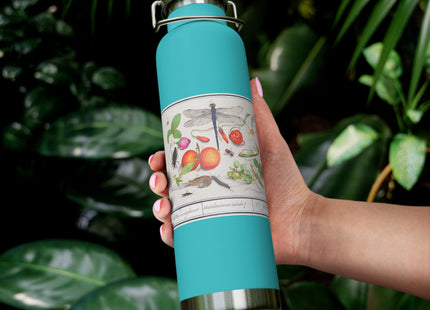 Natural History Ensemble, No. 7 by Anselmus Boëtius de Boodt Copper Vacuum Insulated Bottle, 22oz