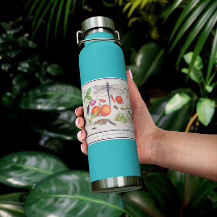 Natural History Ensemble, No. 7 by Anselmus Boëtius de Boodt Copper Vacuum Insulated Bottle, 22oz