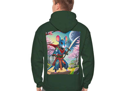 Cyber Samurai Rat – Heavy Blend™ Hooded Sweatshirt