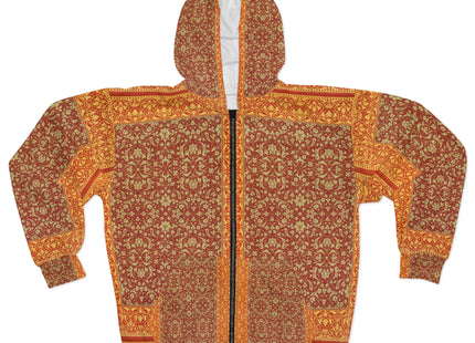 Arabesques by Émile Prisse d'Avennes Zip Hoodie (AOP)