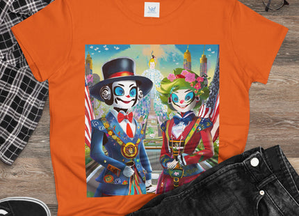 Cyber Punk Robots Cotton Tee