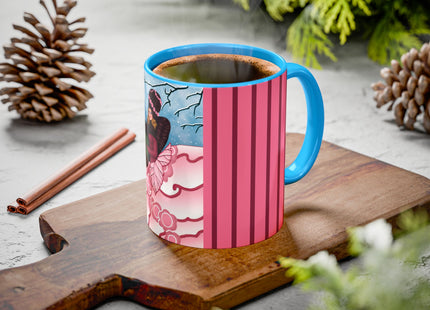 Winter Rose Empress Colorful Mugs (11oz, 15oz)