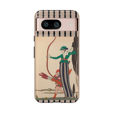 L'Arc Rouge by George Barbier Phone Cases