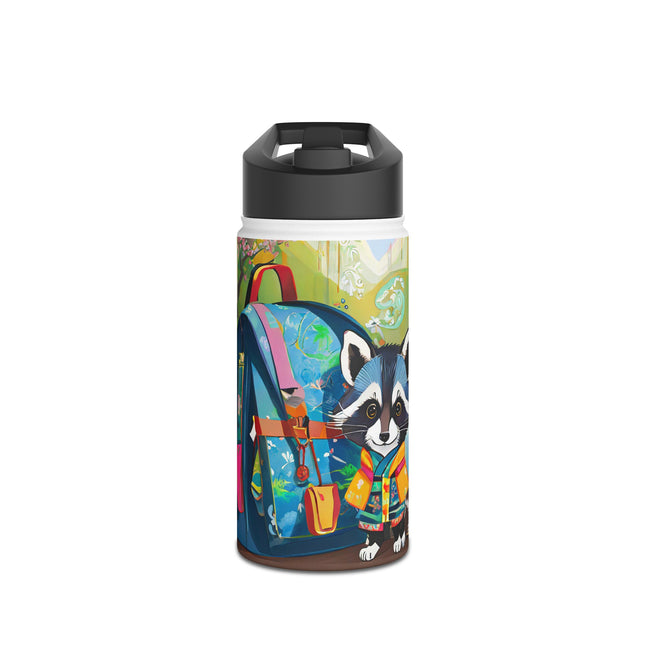 Baby Racoon Stainless Steel Water Bottle