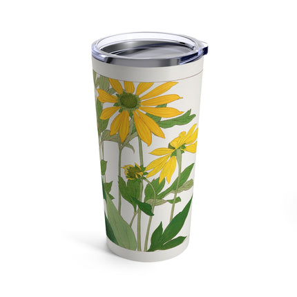 Clerodendrum & Rudbeckia by Tanigami Kônan Tumbler 20oz
