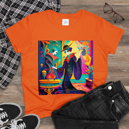 Phantoms of Elegance Women's Midweight Cotton Tee