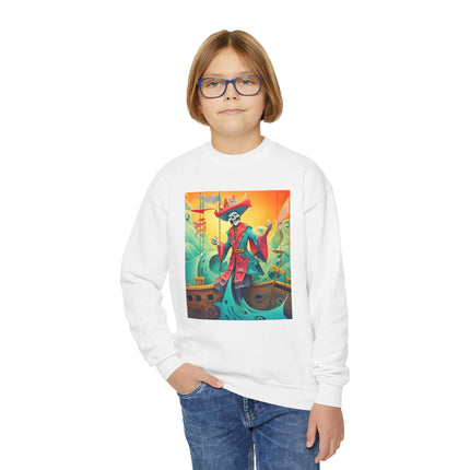 Skeleton Crew of the Misty Seas Youth Crewneck Sweatshirt
