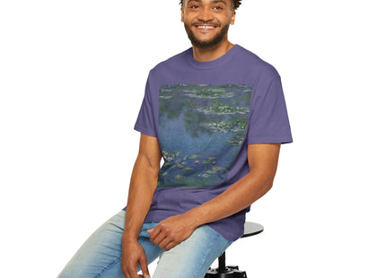 Water Lilies by Claude Monet Unisex Garment-Dyed T-shirt