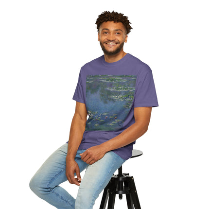 Water Lilies by Claude Monet Unisex Garment-Dyed T-shirt