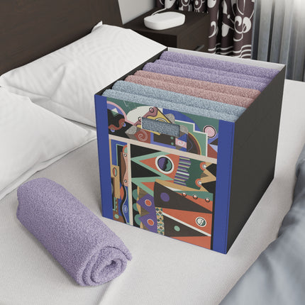 Collection decors et couleurs Pl.03 by Georges Valmiers Felt Storage Box