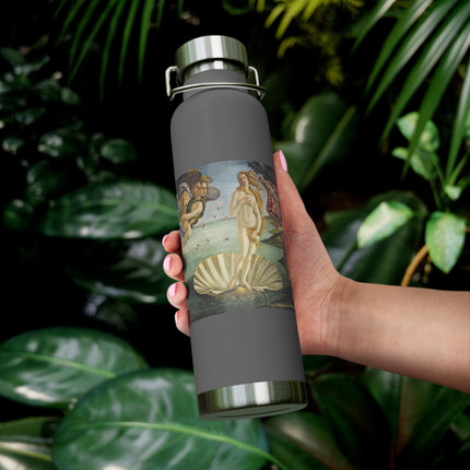 Birth of Venus by Sandro Botticelli Copper Vacuum Insulated Bottle, 22oz