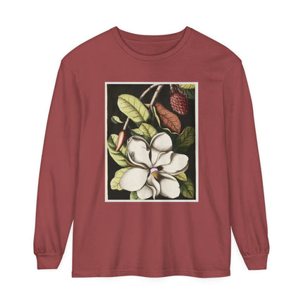 Natural History Plate 61 by Mark Catesby Garment-dyed Long Sleeve T-Shirt