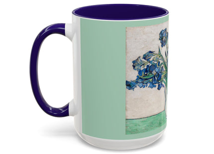 Irises by Vincent Van Gogh Colorful Mugs (11oz, 15oz)