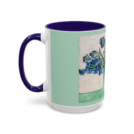 Irises by Vincent Van Gogh Colorful Mugs (11oz, 15oz)