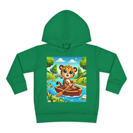 Little Explorer on the River Toddler Pullover Fleece Hoodie