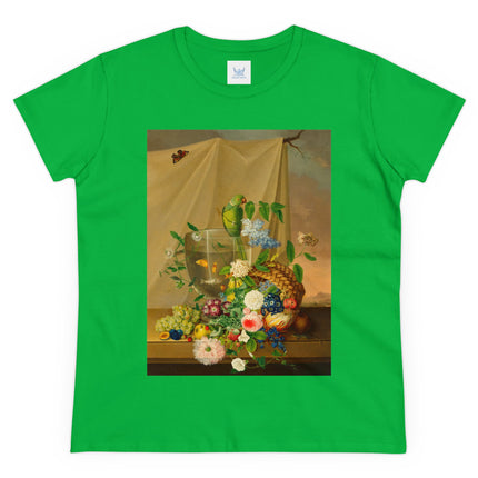 Still Life by Corredo und Starkenberg Women's Midweight Cotton Tee