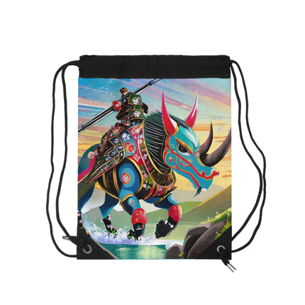 Bio-Mech Beast Drawstring Bag