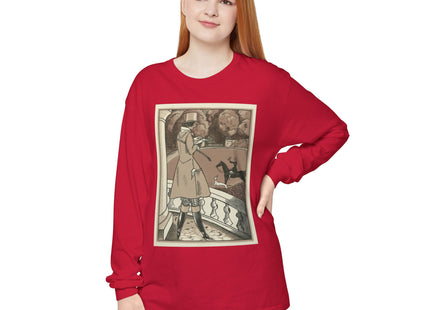 Amazone by Fernand Siméon Unisex Garment-dyed Long Sleeve T-Shirt