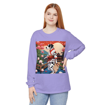 Doberman of the Rising Sun Long Sleeve T-Shirt