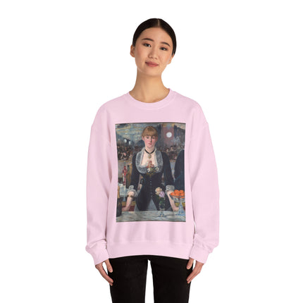 A Bar at the Folies-Bergère by Edouard Manet Heavy Blend™ Crewneck Sweatshirt