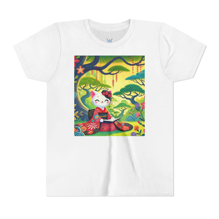A Kitten’s Spring Tale Youth Short Sleeve Tee
