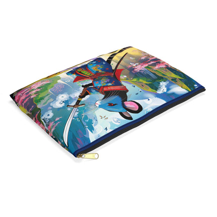 Cyber Samurai Rat Pencil Case