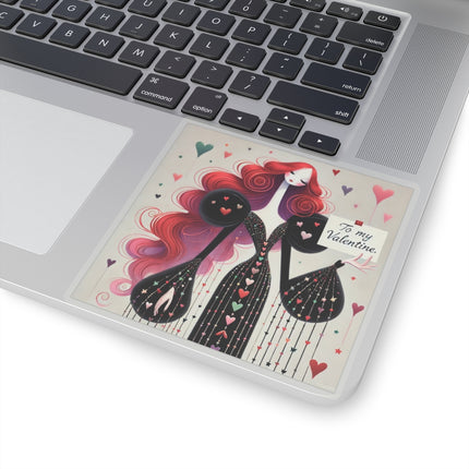 To My Valentine Kiss-Cut Stickers (4 Sizes)