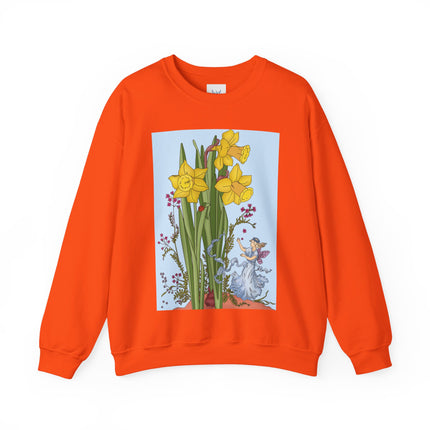 Daffodil Fairy Unisex Heavy Blend™ Crewneck Sweatshirt