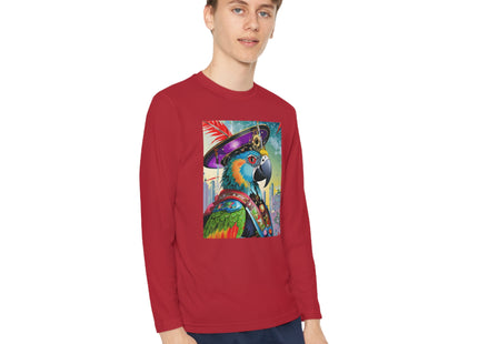 Tech Plumes Youth Long Sleeve Competitor Tee