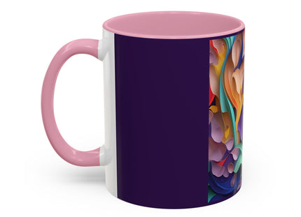 The Elegant Iris Flower Colorful Mugs (11oz, 15oz)