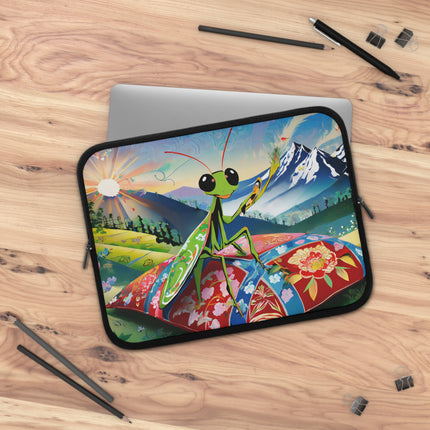 The Joyful Mantis Laptop Sleeve