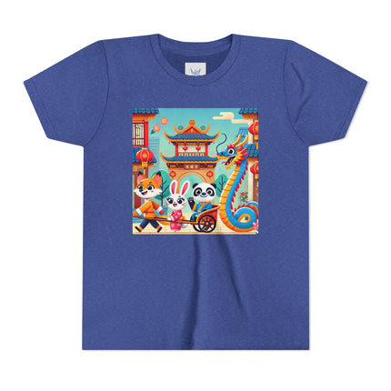 Lantern Street Dragon Parade Youth Short Sleeve Tee