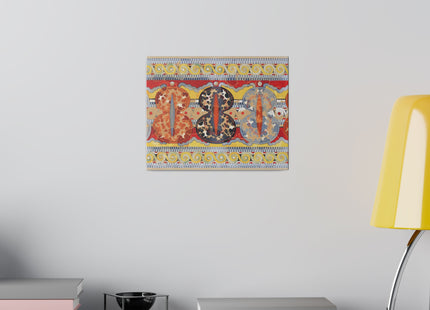 Reproduction of the Shield Frieze by Emile Gilliéron Matte Canvas, Stretched, 0.75"