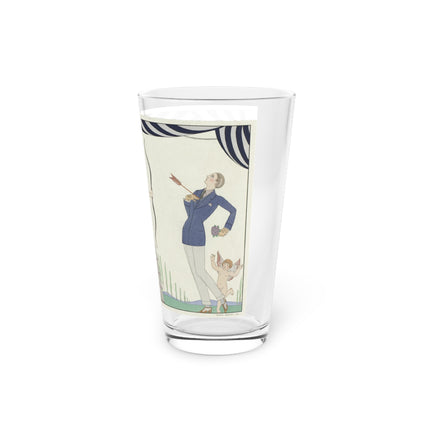 Visez au coeur, belles dames! by George Barbier Glass, 16oz