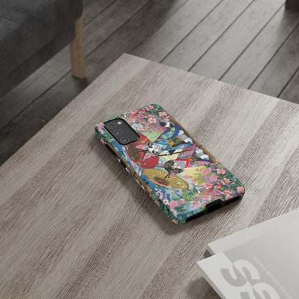 Kimono Kitties Phone Cases