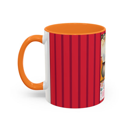 The Hallowe'en Cauldron In the Firelight's Gleam Colorful Mugs (11oz, 15oz)
