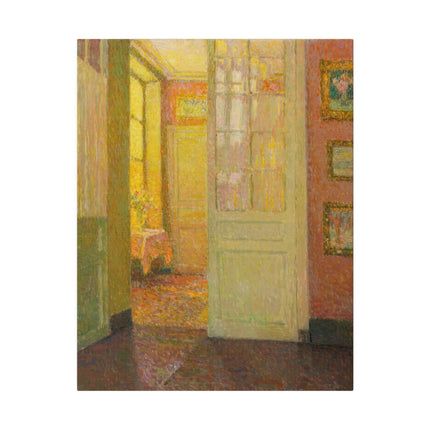 The Quiet Window – Henri Le Sidaner’s Poetic Interior