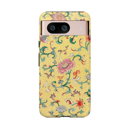 Flower Illustration by Owen Jones Phone Cases