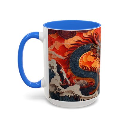Emergence of the Dragon Colorful Mugs (11oz, 15oz)