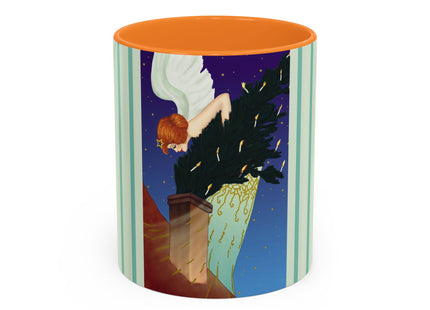 The Christmas Angel Colorful Mugs (11oz, 15oz)