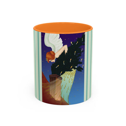 The Christmas Angel Colorful Mugs (11oz, 15oz)