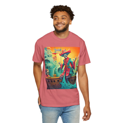 Skeleton Crew of the Misty Seas Unisex Garment-Dyed T-shirt