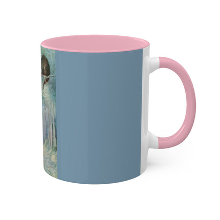 “I growl when I’m pleased, and wag my tail when I’m angry” by Sir John Tenniel Colorful Mugs, 11oz