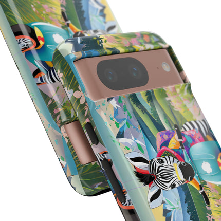 Stripes on Wheels Phone Cases